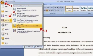 3 Cara Mengubah 2 File Word ke PDF Sekaligus dengan Trik Cepat yang Jarang Diketahui