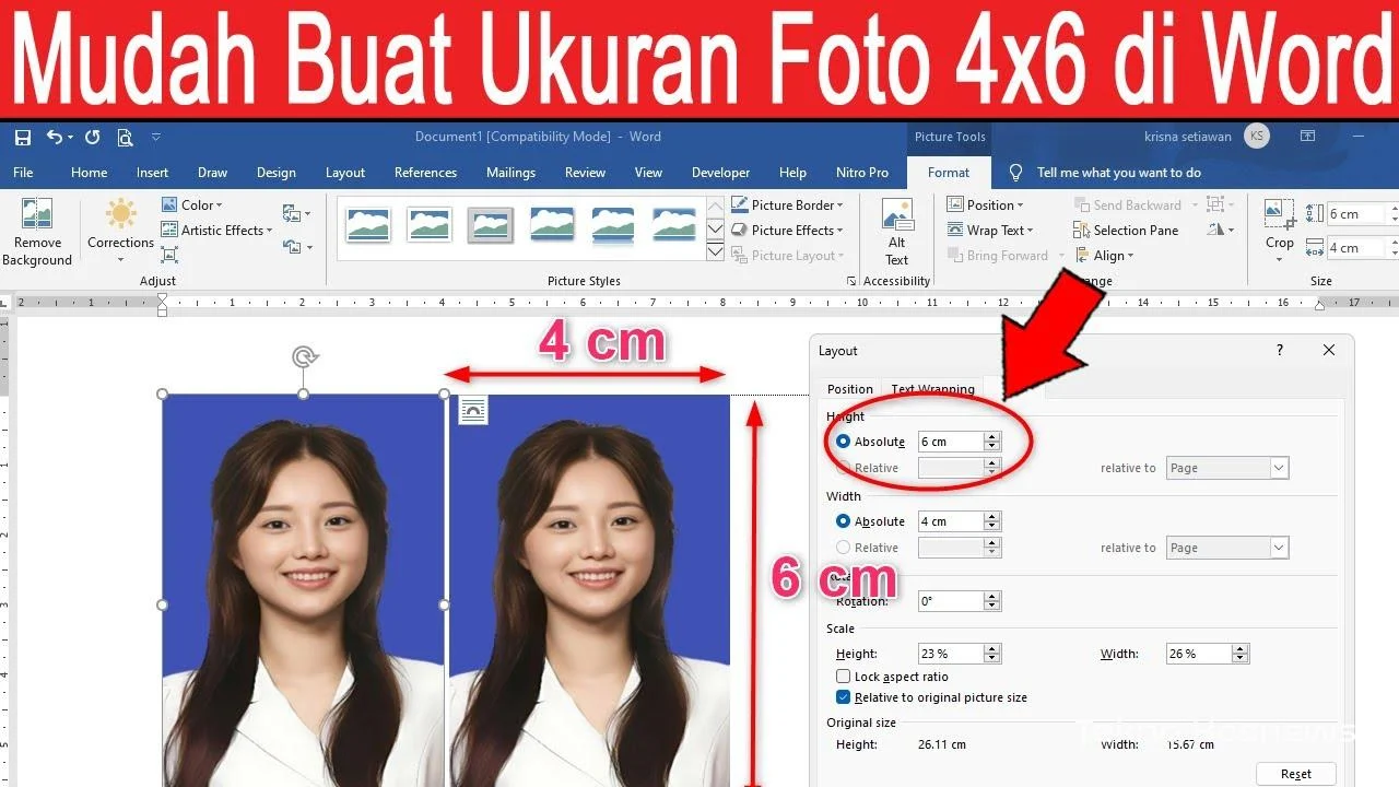 Ukuran 3X4 Dalam Pixel Begini Cara Mengatur Dan Mencetaknya HGPOW Ukuran 3X4 Dalam Pixel Begini Cara Mengatur Dan Mencetaknya HGPOW