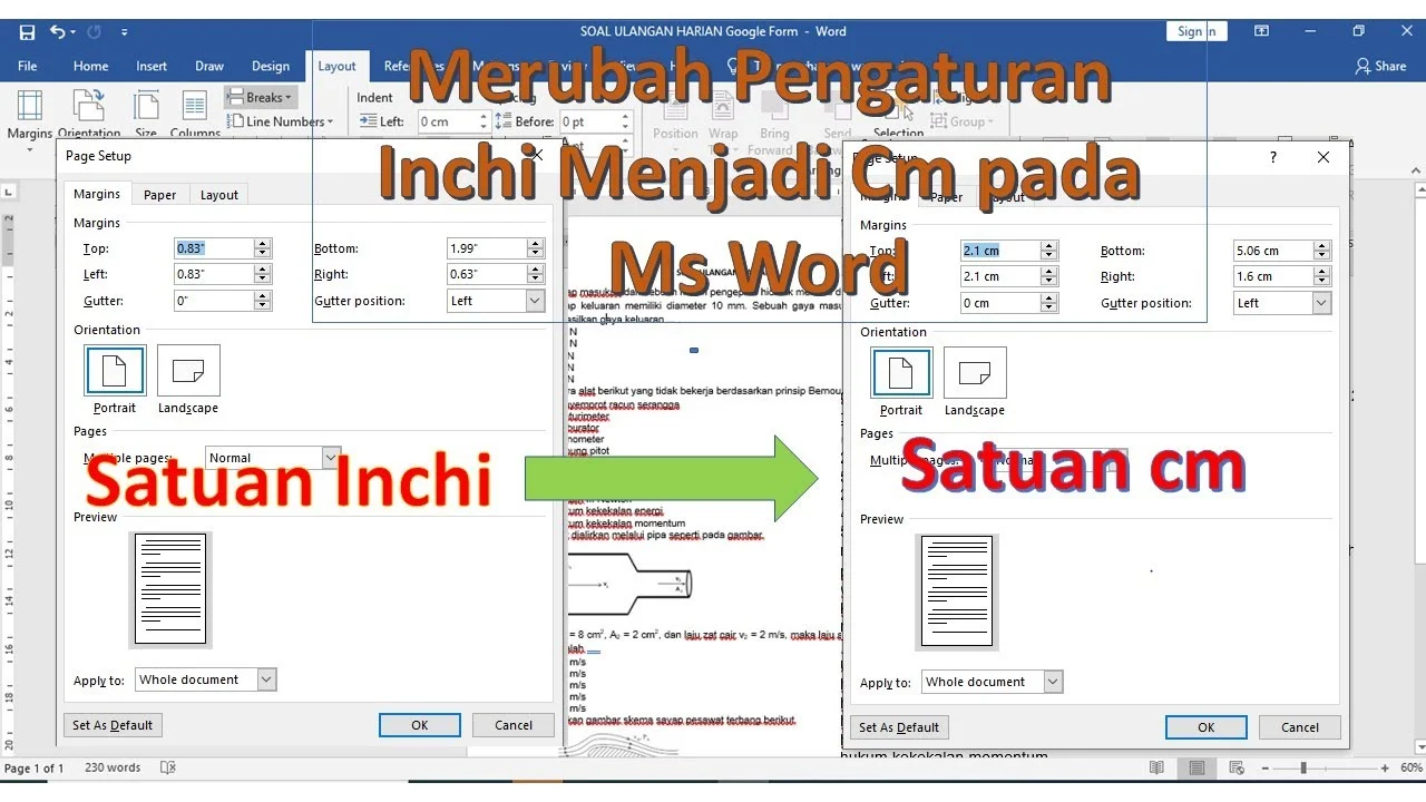 3 Cara Mengubah Spasi 2 ke 2 cm di Microsoft Word 2016 yang Jarang Diketahui