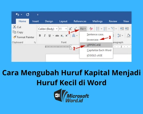 5 Trik Rahasia Cara Mengubah Agar Tulisan Ms Word Tidak Kapital yang Wajib Tahu 5 Trik Rahasia Cara Mengubah Agar Tulisan Ms Word Tidak Kapital yang Wajib Tahu