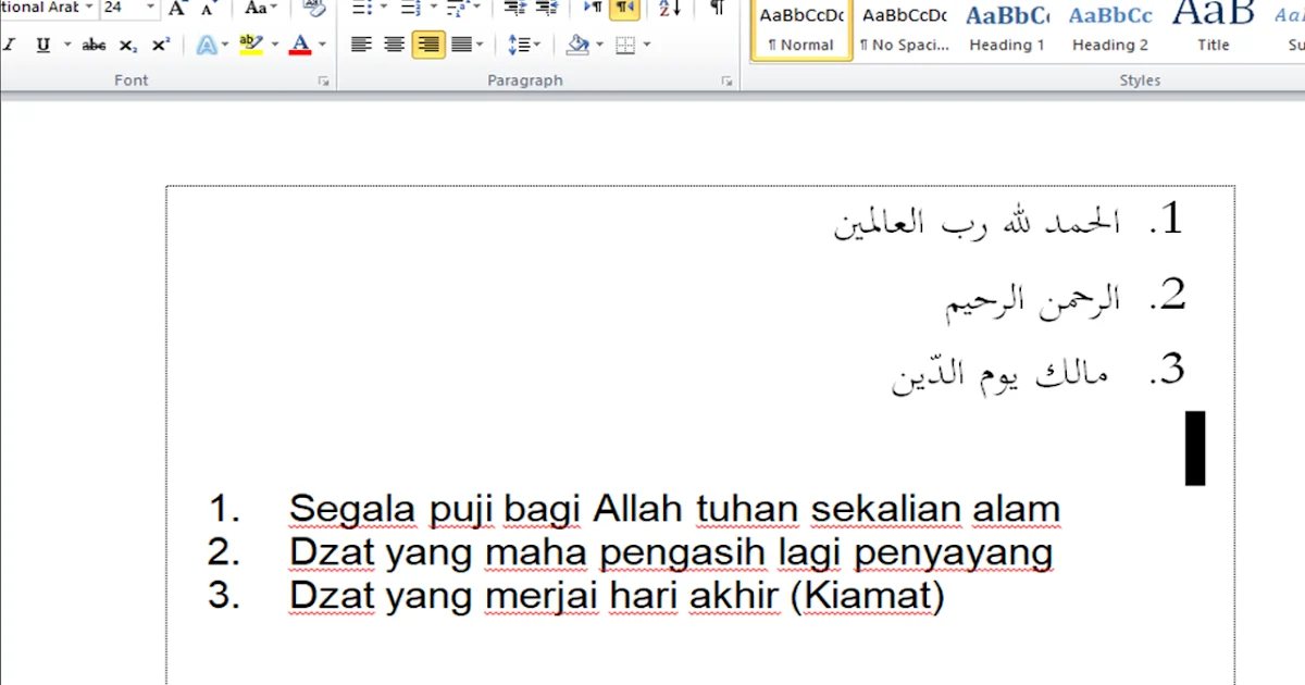 5 Trik Rahasia Cara Mengubah Angka Arab di Word yang Jarang Diketahui 5 Trik Rahasia Cara Mengubah Angka Arab di Word yang Jarang Diketahui