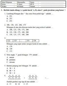 Menguasai Matematika Kelas 2 SD Semester 1 Kumpulan Soal Latihan dan