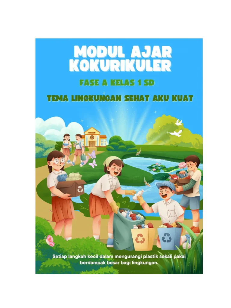 Modul Ajar Kokurikuler Lingkungan Sehat PDF