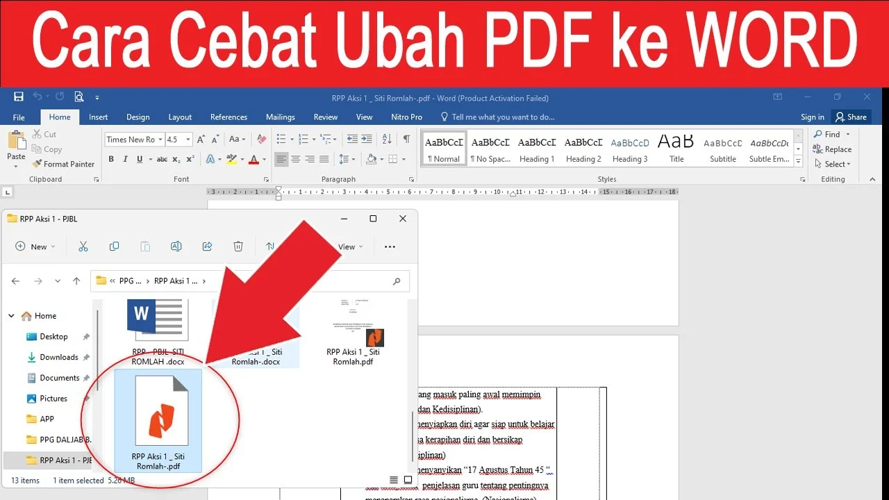 7 Rahasia Cepat Online Ubah PDF ke Word di 2026 yang Jarang Diketahui