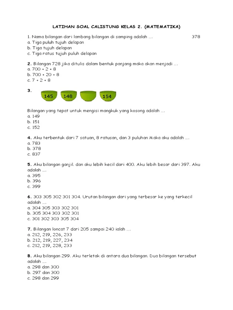 Kumpulan Contoh Soal Lomba Calistung Kelas 2 SD Terbaru 2026, Ternyata Ini Rahasia Agar Anak Menang