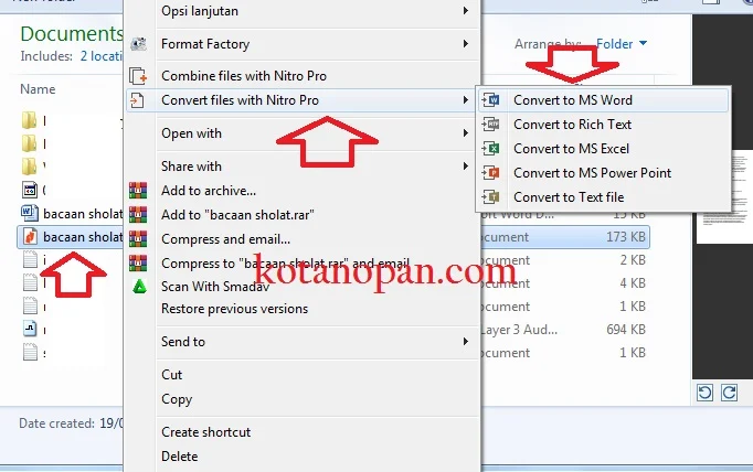 Terbukti Nitro Ubah PDF ke Word Lebih Cepat Bikin Dokumen F4 Tanpa Error