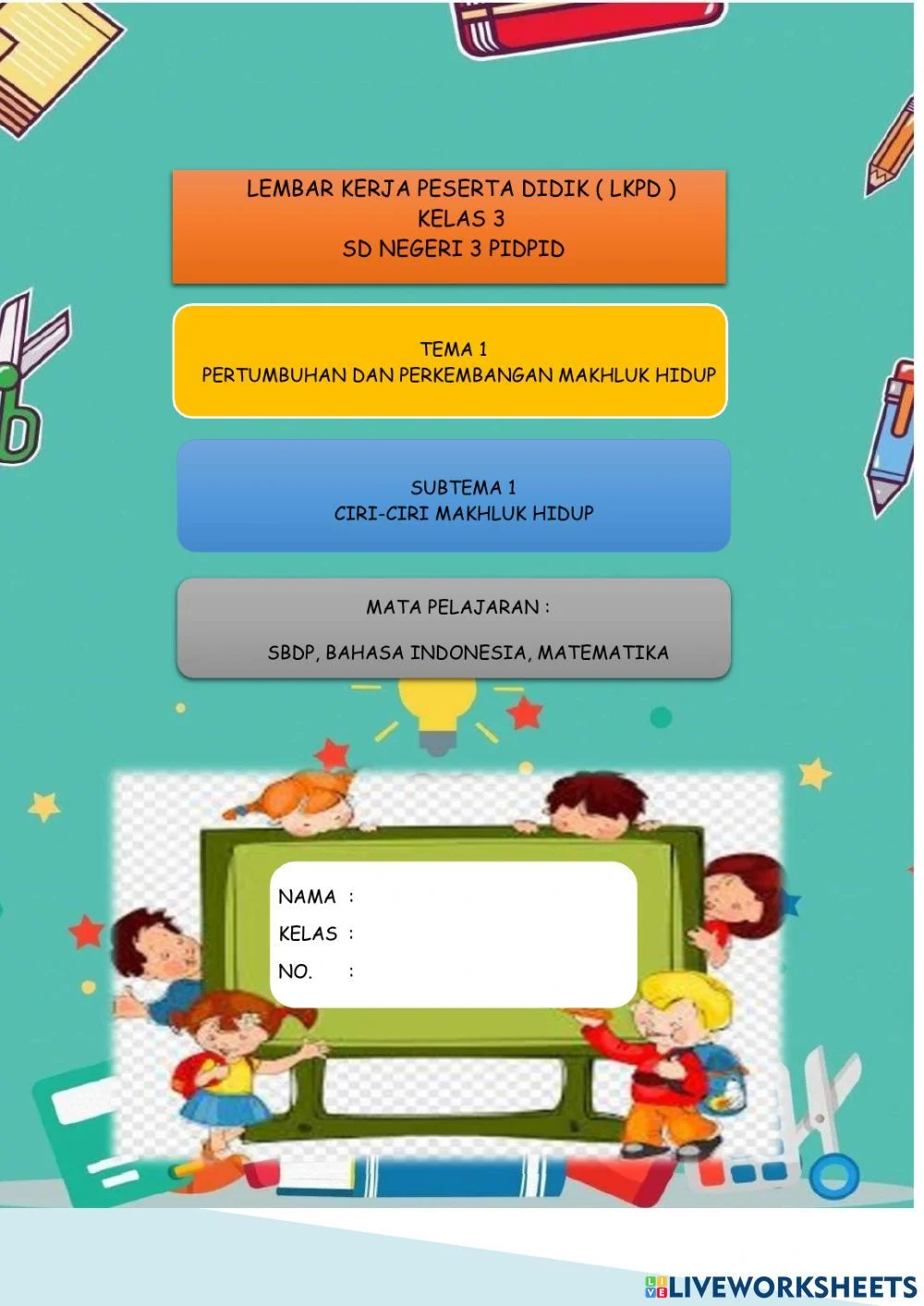 Terbukti! 5 Contoh Soal Tematik Kelas 3 Tema 1 Subtema 4 yang Sulit Dipahami Sebelum Ujian