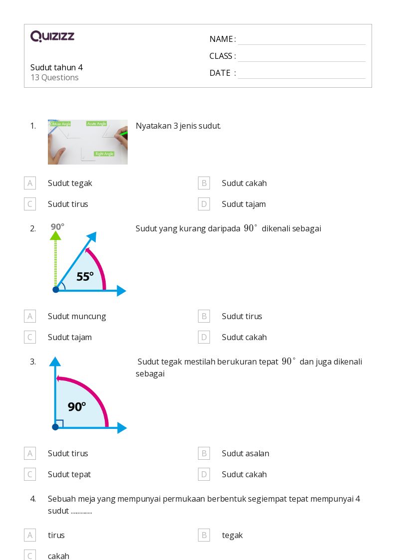 Terbukti Efektif! download soal ulangan tentang sudut pada jam kelas 4 sd sebelum ujian tiba