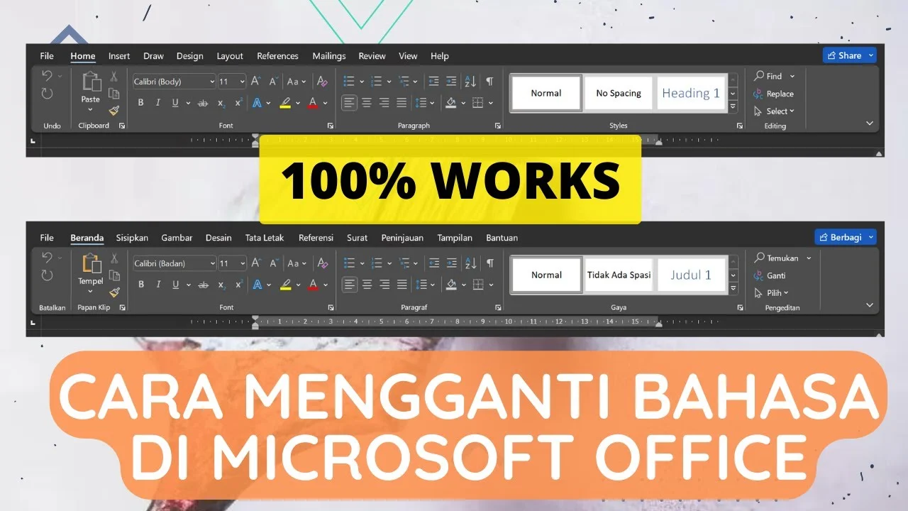 Ternyata Ini Cara Ubah Bahasa MS Word Agar Kerja Makin Cepat dan Efisien